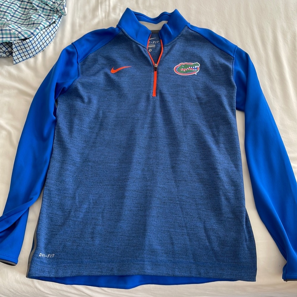 Mens Florida gators long sleeve quarter zip